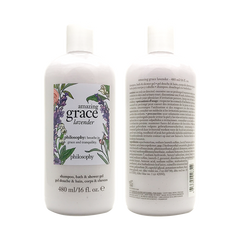 PHILOSOPHY Amazing Grace Lavender Shampoo, Bath & Shower Gel(480ml)